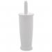 Addis Closed Toilet Brush Set, Plastic, White, 12.5 x 12.5 x 39 cm, 510284 304519