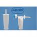 Addis Closed Toilet Brush Set, Plastic, White, 12.5 X 12.5 X 39 Cm, 510284 304519
