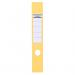 Durable Ordofix Spine Labels 390x60mm Self-adhesive PVC for Lever Arch File Yellow Ref 8090/04 [Pack 10] 305065