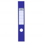 Durable Ordofix Spine Labels 390x60mm Self-adhesive PVC for Lever Arch File Blue Ref 8090/06 [Pack 10] 305067