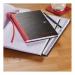 Black n Red Notebook Casebound 90gsm Ruled Indexed A-Z 192pp A4 Ref 100080432 [Pack 5] 305372