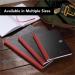 Black n Red Notebook Casebound 90gsm Ruled 192pp A5 Ref 100080459 [Pack 5] 305385