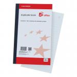 5 Star Office Duplicate Book with Carbon Ruled Indexed and Perforated 100 Sets 210x130mm 305401S