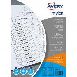 Avery Numbered Dividers