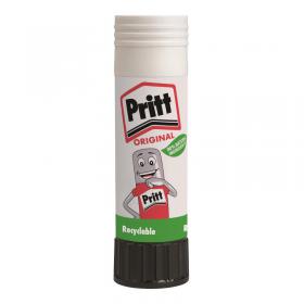 Pritt Stick Glue Solid Washable Non-toxic Large 43g Ref 1456072 Pack of 5 306184