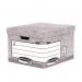 Bankers Box By Fellowes System Large Storage Box Fsc Ref 01810-Ff [Box 10] 306310