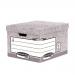 Bankers Box by Fellowes System Large Storage Box FSC Ref 01810-FF [Box 10] 306310