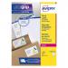 Avery Parcel Labels Laser Jam-free 6 per Sheet 99.1x93.1mm Opaque White Ref L7166-100 [600 Labels] 307530