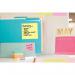 Post-it Notes Large Feint Ruled Pad of 100 Sheets 102x152mm Yellow Ref 660 [Pack 6] 308160