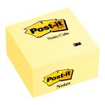 Post-it Note Cube Pad of 450 Sheets 76x76mm Yellow Ref 636B 308197