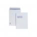 Plus Fabric Envelopes PEFC Pocket Self Seal Window 120gsm C4 324x229mm White Ref H27070 [Pack 250] 309850