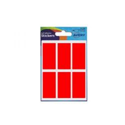 Cheap Stationery Supply of Avery 32-220 Red Coloured Labels in Packets 10 Packs of 36 32-220 Office Statationery