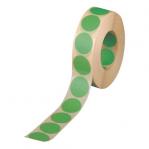 Avery Labels in Dispenser on Roll Round Diam.19mm Green Ref 24-507 [1120 Labels] 310078