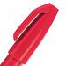 Pentel Sign Pen S520 Fibre Tipped 2.0mm Tip 1.0mm Line Red Ref S520-B [Pack 12] 312530