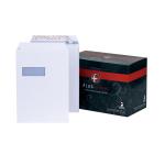 Plus Fabric Envelopes PEFC Pocket Peel & Seal Window 120gsm C4 324x229mm White Ref L23970 [Pack 250] 315469