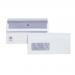 Plus Fabric Envelopes PEFC Wallet Self Seal Window 120gsm DL 220x110mm White Ref C22570 [Pack 500] 315511