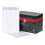 Plus Fabric Envelopes PEFC Pocket Peel & Seal 120gsm C4 324x229mm White Ref K26739 [Pack 250] 315534