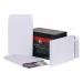 Plus Fabric Envelopes PEFC Peel & Seal Gusset 120gsm C4 324x229x25mm White Ref C26766 [Pack 100] 315538