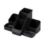 Avery Basics Desk Tidy 7 Compartments Black Ref 1137BLK 317572