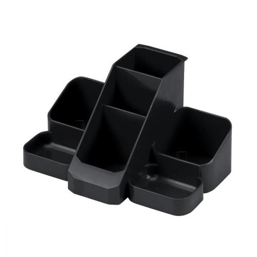 Avery Basics Desk Tidy 7 Compartments Black 1137blk