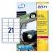 Avery Heavy Duty Labels Laser 21 per Sheet 63.5x38.1mm White Ref L7060-20 [420 Labels] 317695