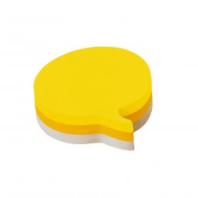 Post-it Speech Bubble Notes Pad of 225 Sheets Yellow and Grey Ref 2007SP 318464