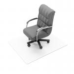 Cleartex Ultimat Chair Mat Rectangular Carpet Protection 1200x1500mm Clear Ref FC1115223ER 31873X