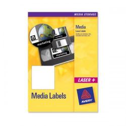 Cheap Stationery Supply of Avery L7671-25 White Video Face Label - Laser (Pack 300) L7671-25 Office Statationery