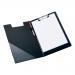 5 Star Office Fold-over Clipboard with Front Pocket Foolscap Black 320901