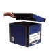 Bankers Box Premium Storage Box (Presto) Tall Woodgrain FSC Ref 7260502 [Pack 10] 321155