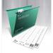 Rexel Crystalfile Classic Suspension File Manilla V-base Foolscap Green Ref 78046 [Pack 50] 321540