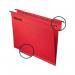 Esselte Pendaflex Plus Suspension File Manilla Cap 15mm V-base 210gsm FC Red Ref 90336 [Pack 25] 321603