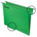 Esselte Pendaflex Plus Suspension File Manilla Cap 15mm V-base 210gsm FC Green Ref 90337 [Pack 25] 321604