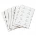 Durable Inserts for Duraprint Badgemaker Card 150gsm 40x75mm Ref 1453/02 [Pack 240] 322594