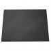 Durable Desk Mat with Transparent Overlay W650xD520mm Black Ref 7203/01 322693