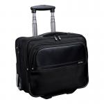 Lightpak Executive Trolley with Detachable Laptop Sleeve Nylon Capacity 17in Black Ref 46101 323174