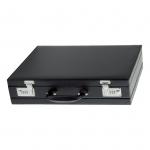 Alassio Ponte Attache Case Multi-section Expandable Leather-look Black Ref 92300 323385