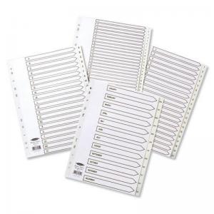 Concord Index 1-20 Polypropylene Multipunched Reinforced Holes 120