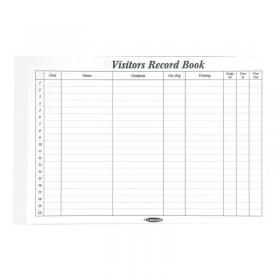 Concord CD14P Refill for Visitors Book 50 Sheets 2000 Entries 230x335mm Ref 85801/CD14P 324157