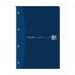 Oxford MyNotes Refill Pad Headbd 90gsm Ruled Margin Punched 4 Holes 160pp A4 Blue Ref 100080212 [Pack 5] 324563