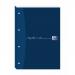 Oxford MyNotes Refill Pad Sidebd 90gsm Ruled Margin Punched 4 Holes 200pp A4 Blue Ref 100080143 [Pack 5] 324614