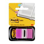 Post-it Index Flags 50 per Pack 25mm Purple Ref 680-8 [Pack 12] 324726