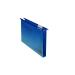 Rexel Crystalfile Classic Suspension File Manilla 15mm V-base 230gsm A4 Blue Ref 78160 [Pack 50] 326706