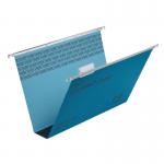 Rexel Crystalfile Classic Suspension File Manilla 50mm Wide-base 230gsm Foolscap Blue Ref 71751 [Pack 50] 326728