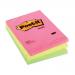 Post-it Notes Large Format Notes Feint Ruled Pad of 100 Sheets 101x152mm Rainbow Colour Ref 660N [Pack 6] 327000