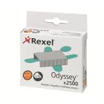 Rexel Odyssey Multipurpose Staples 9mm [for Odyssey Stapler] Ref 2100050 [Pack 2500] 330166