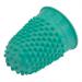 Quality Thimblette Rubber for Note-counting Page-turning Size 0 Small Green Ref 265478 [Pack 10] 330230
