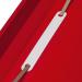 5 Star Office Project Flat File Lightweight Polypropylene with Indexing Strip A4 Red [Pack 5]