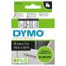 Dymo D1 Tape for Electronic Labelmakers 12mmx7m Black on Clear Ref 45010 S0720500 330390