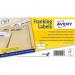 Avery Franking Labels 2 per sheet 140x38mm White Ref FL01 [1000 Labels] 330730